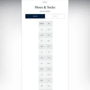 Polo Ralph Lauren Shoes Size Chart Men's POLO RALPH LAUREN - Main Image